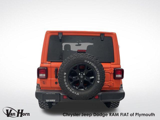 used 2020 Jeep Wrangler Unlimited car, priced at $26,805