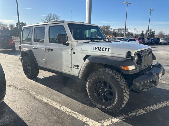 used 2021 Jeep Wrangler car, priced at $29,849