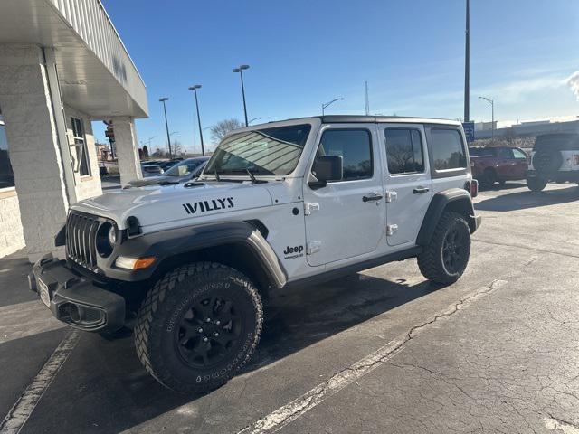 used 2021 Jeep Wrangler car, priced at $29,749