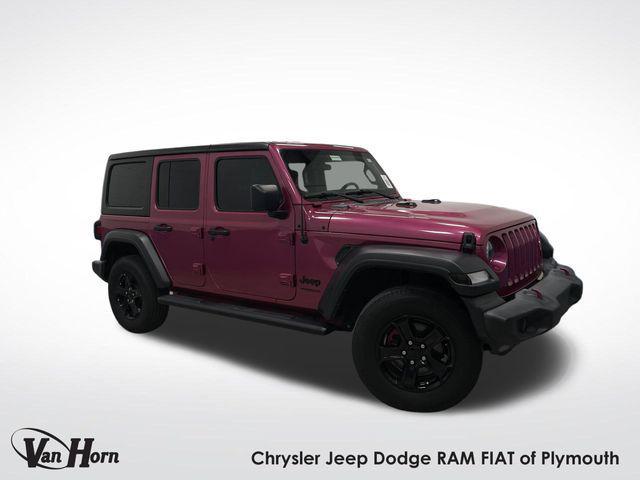 used 2022 Jeep Wrangler Unlimited car, priced at $27,500