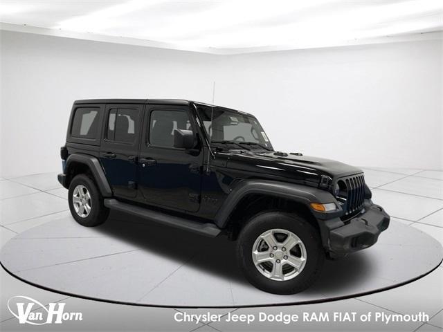 used 2022 Jeep Wrangler Unlimited car, priced at $36,215