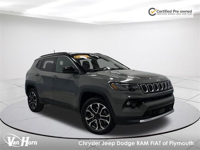 used 2023 Jeep Compass car, priced at $26,049