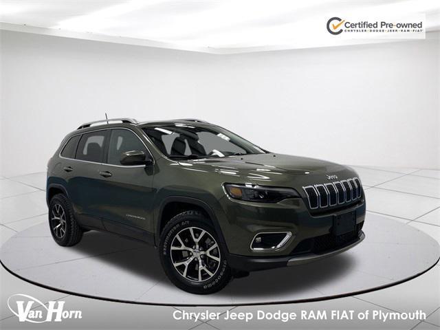 used 2021 Jeep Cherokee car, priced at $21,905