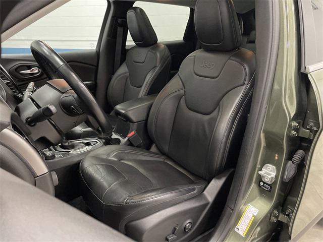 used 2021 Jeep Cherokee car, priced at $21,905