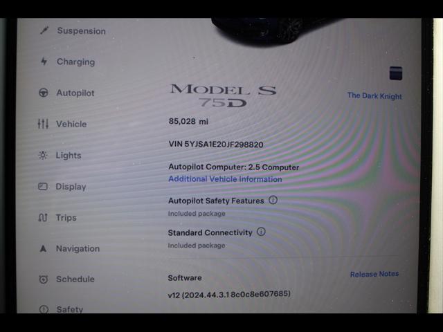 used 2018 Tesla Model S car, priced at $23,297