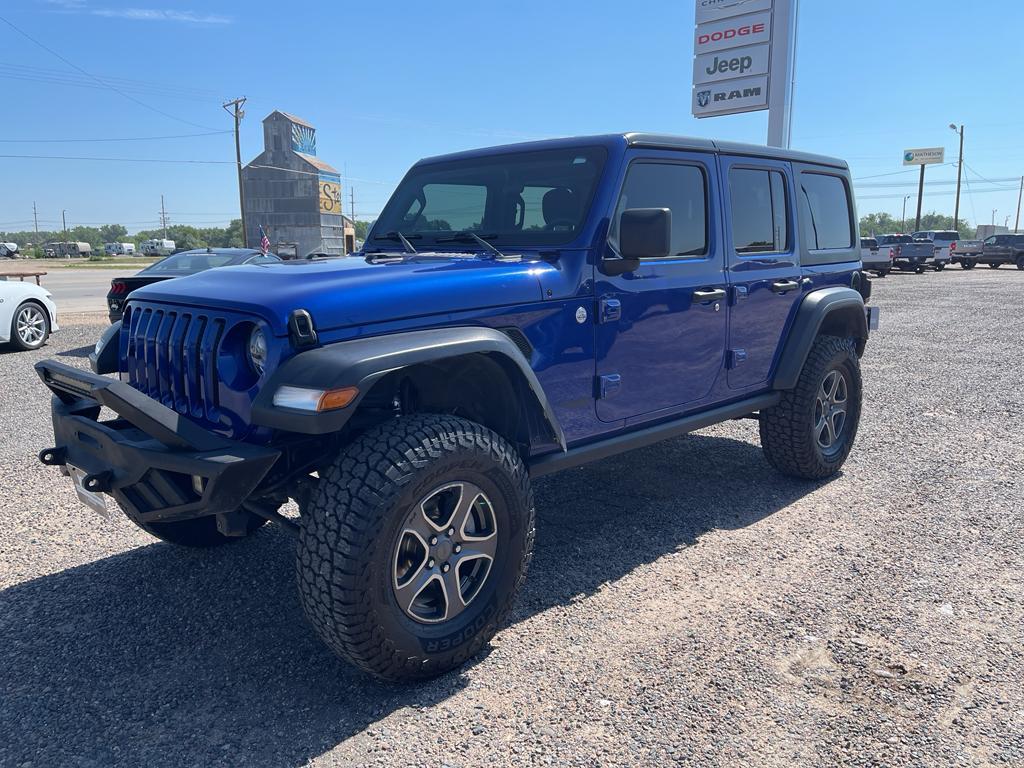 used 2019 Jeep Wrangler Unlimited car, priced at $22,445