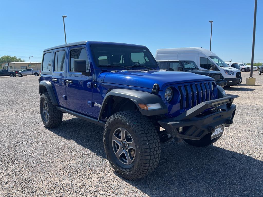 used 2019 Jeep Wrangler Unlimited car, priced at $22,445