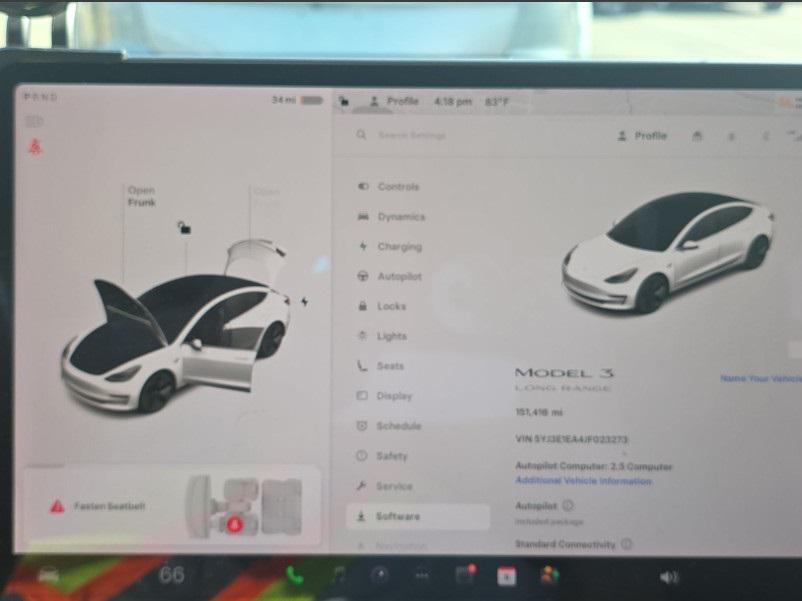 used 2018 Tesla Model 3 car, priced at $14,969