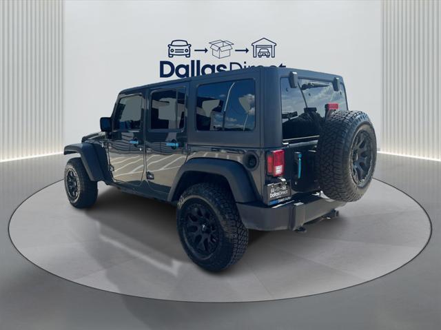used 2016 Jeep Wrangler Unlimited car, priced at $17,281