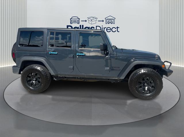 used 2016 Jeep Wrangler Unlimited car, priced at $17,281