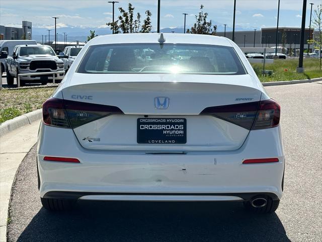 used 2025 Honda Civic car, priced at $24,276