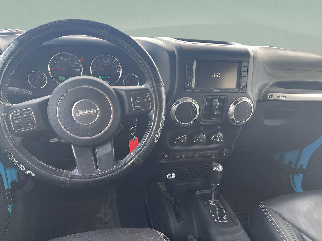 used 2017 Jeep Wrangler Unlimited car, priced at $21,756