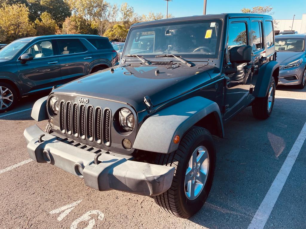 used 2016 Jeep Wrangler Unlimited car, priced at $17,463