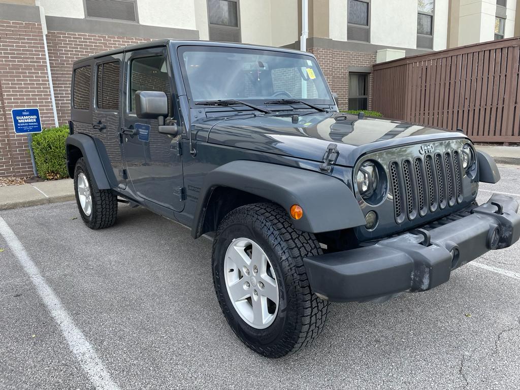 used 2016 Jeep Wrangler Unlimited car, priced at $16,495