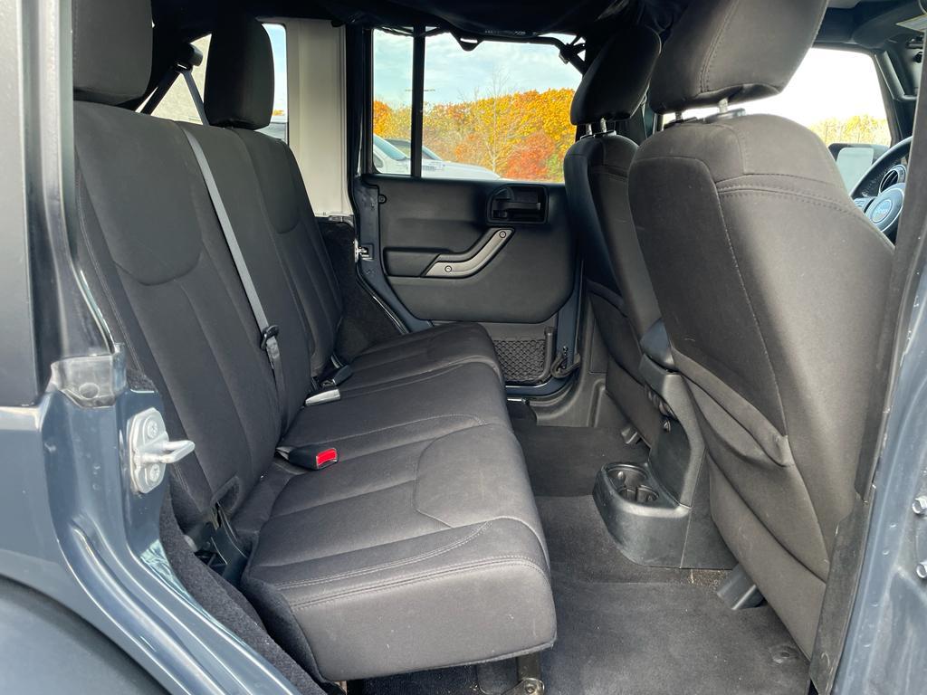 used 2016 Jeep Wrangler Unlimited car, priced at $16,495