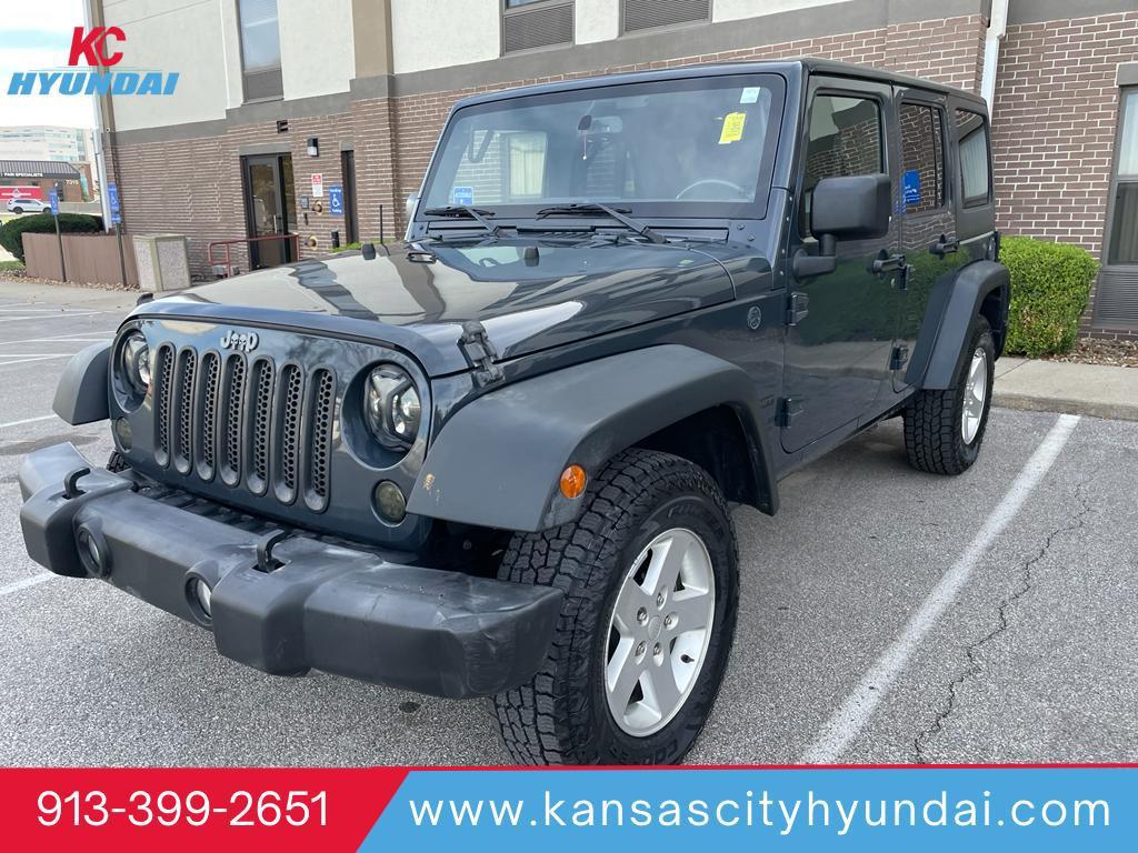 used 2016 Jeep Wrangler Unlimited car, priced at $16,495