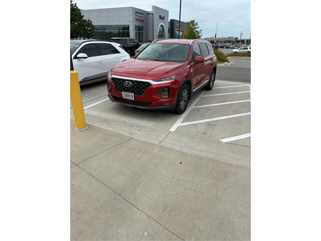 used 2020 Hyundai Santa Fe car, priced at $13,289