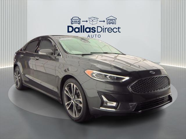 used 2019 Ford Fusion car, priced at $15,096