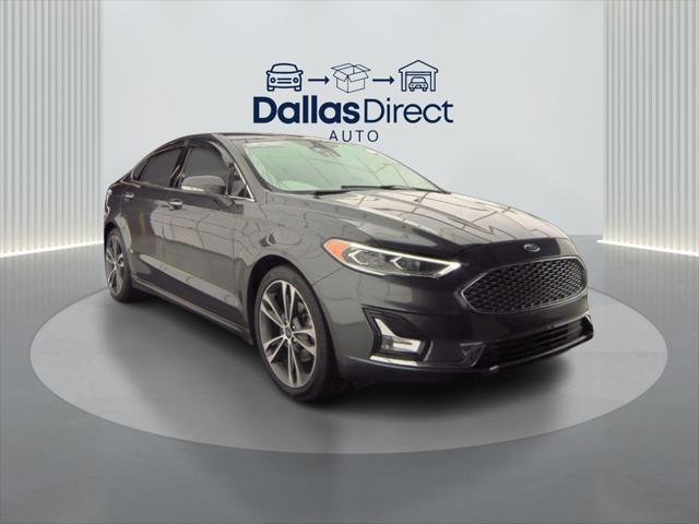 used 2019 Ford Fusion car, priced at $15,096