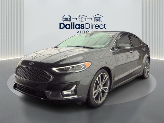 used 2019 Ford Fusion car, priced at $15,096