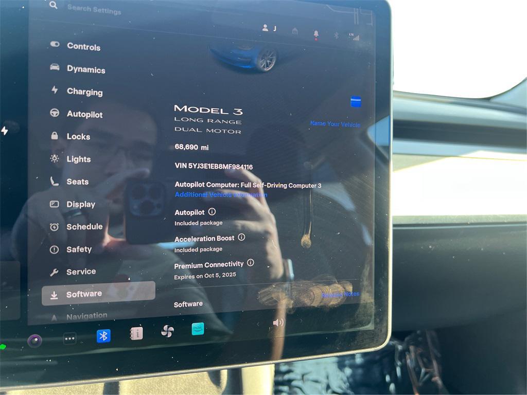 used 2021 Tesla Model 3 car, priced at $23,598