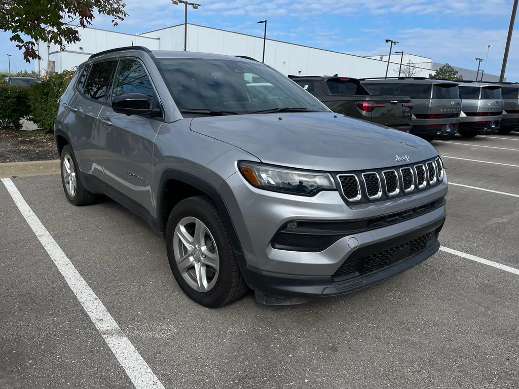 used 2023 Jeep Compass car, priced at $18,997