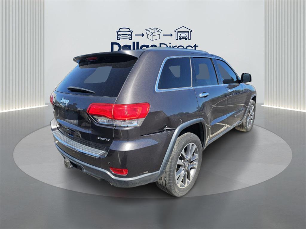 used 2018 Jeep Grand Cherokee car, priced at $13,318