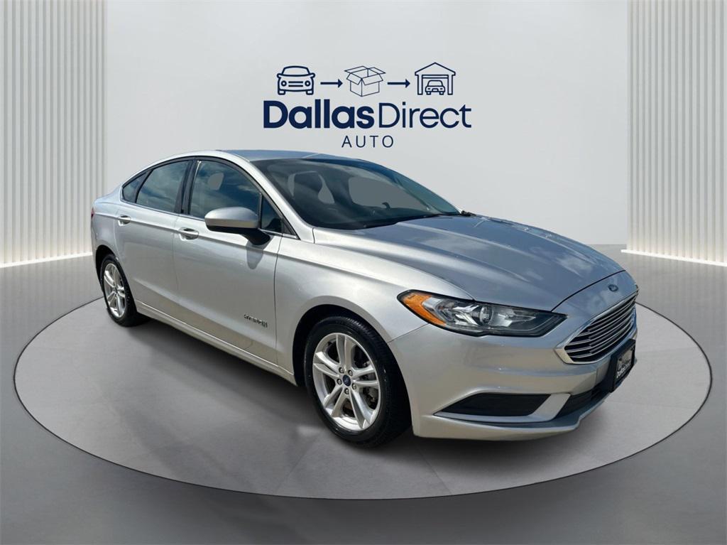 used 2018 Ford Fusion Hybrid car, priced at $11,598