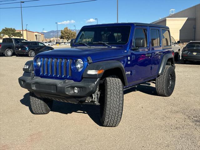 used 2019 Jeep Wrangler Unlimited car, priced at $26,996