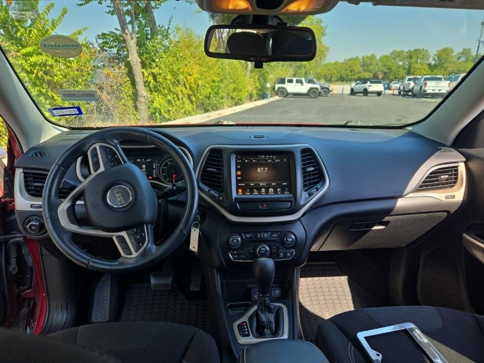 used 2017 Jeep Cherokee car, priced at $11,122