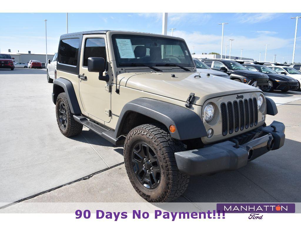 used 2017 Jeep Wrangler car, priced at $20,450