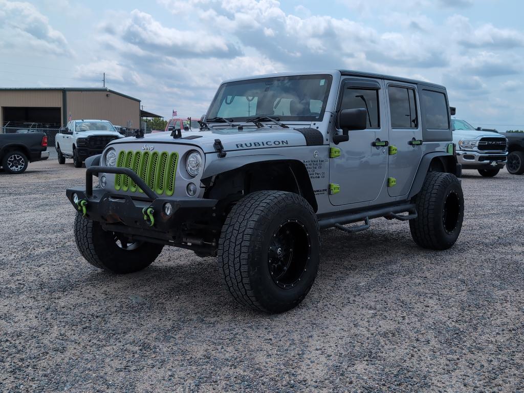 used 2017 Jeep Wrangler Unlimited car, priced at $26,252