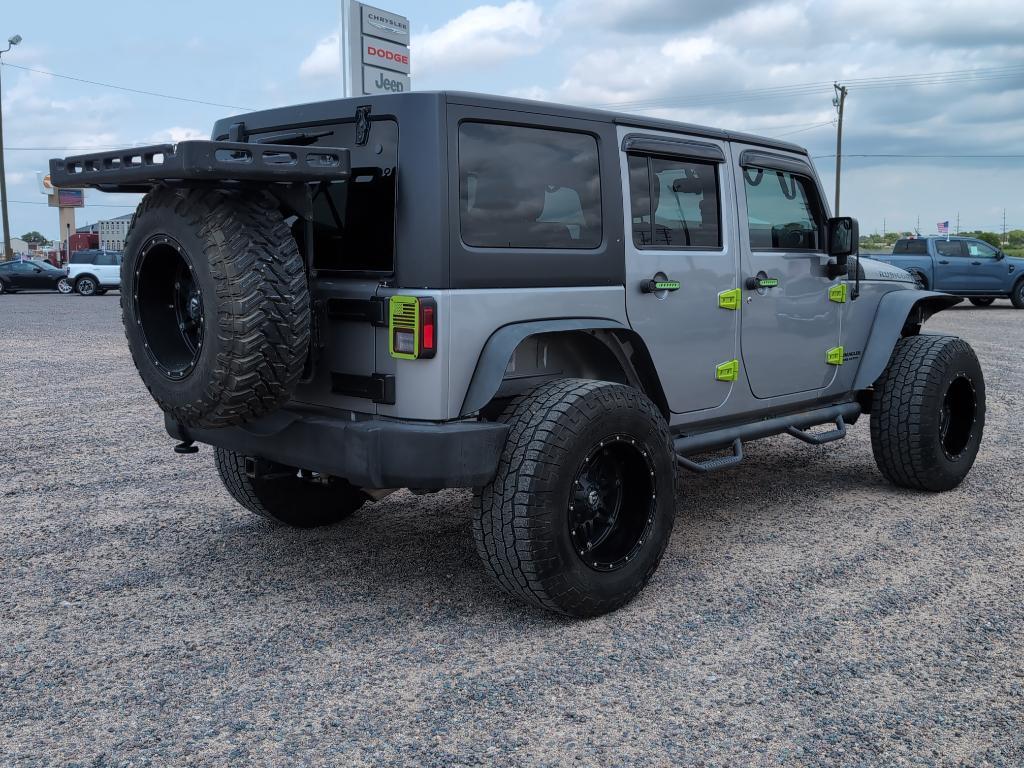 used 2017 Jeep Wrangler Unlimited car, priced at $26,252