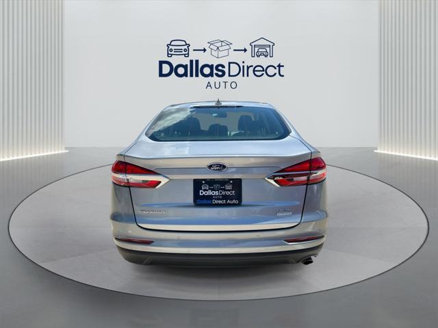 used 2020 Ford Fusion car, priced at $14,896