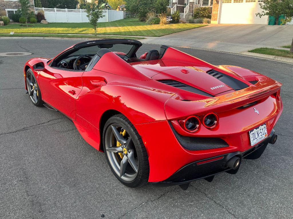 used 2023 Ferrari F8 Spider car, priced at $460,497
