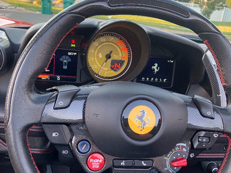 used 2023 Ferrari F8 Spider car, priced at $460,497