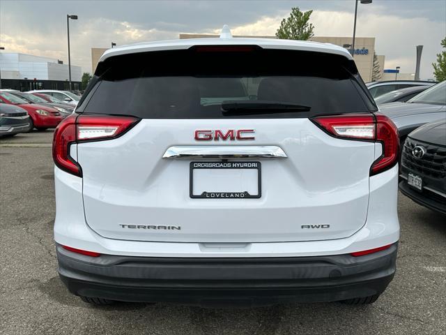 used 2024 GMC Terrain car, priced at $24,509