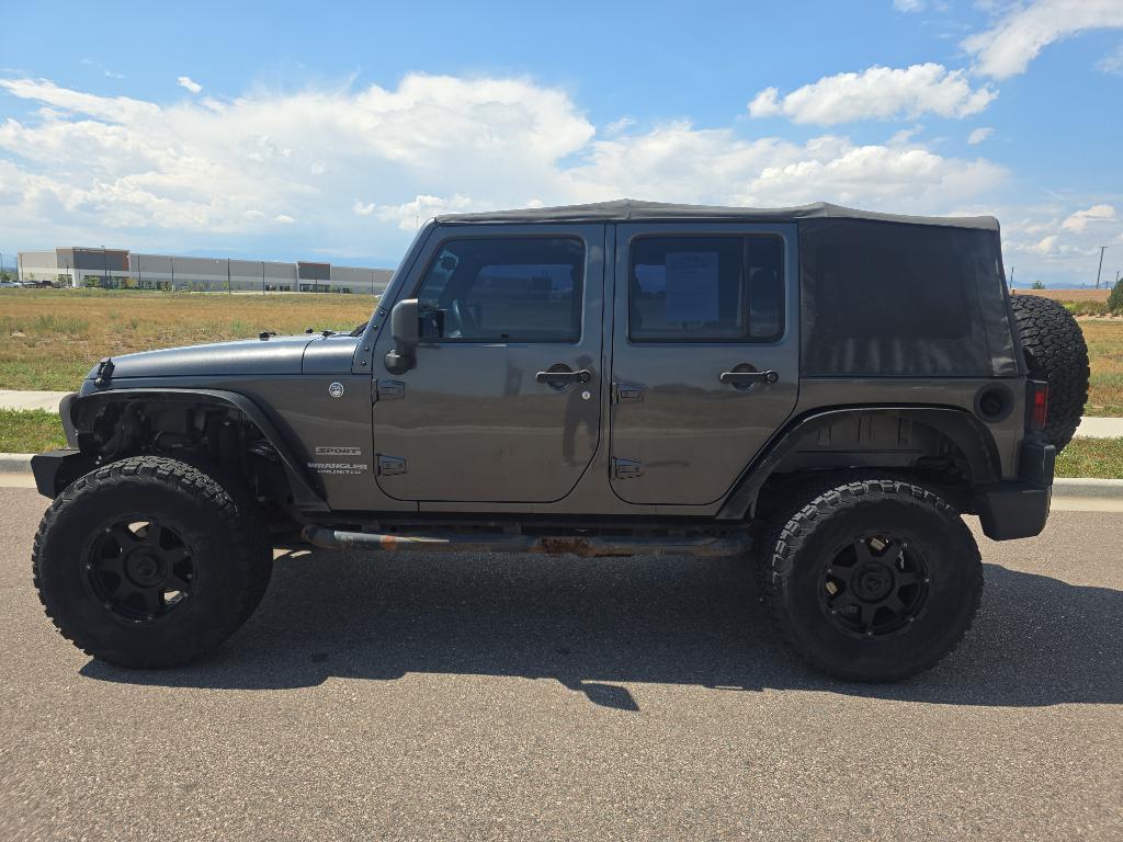 used 2014 Jeep Wrangler Unlimited car, priced at $12,493
