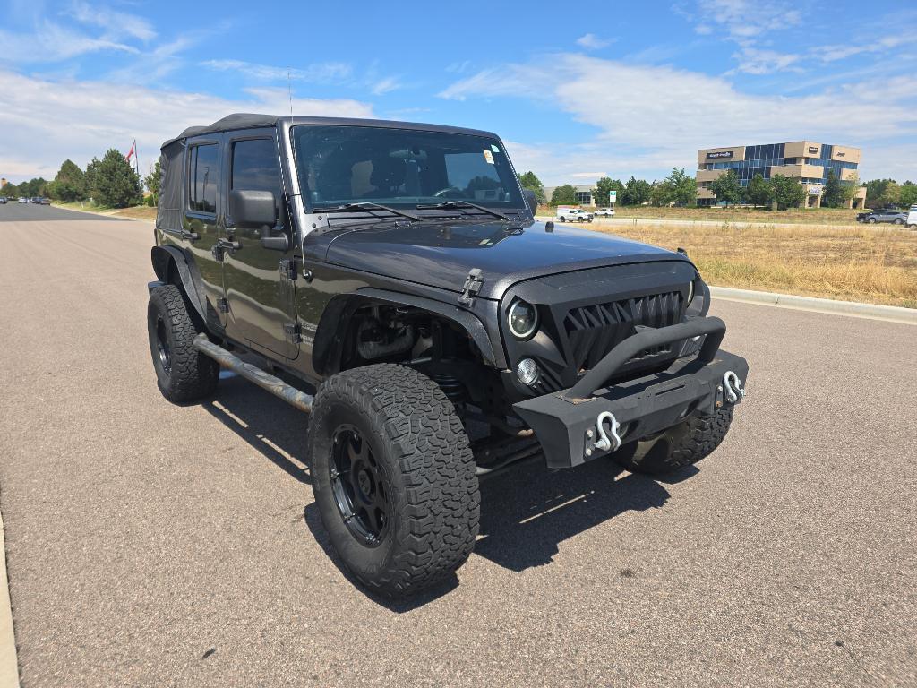 used 2014 Jeep Wrangler Unlimited car, priced at $12,493