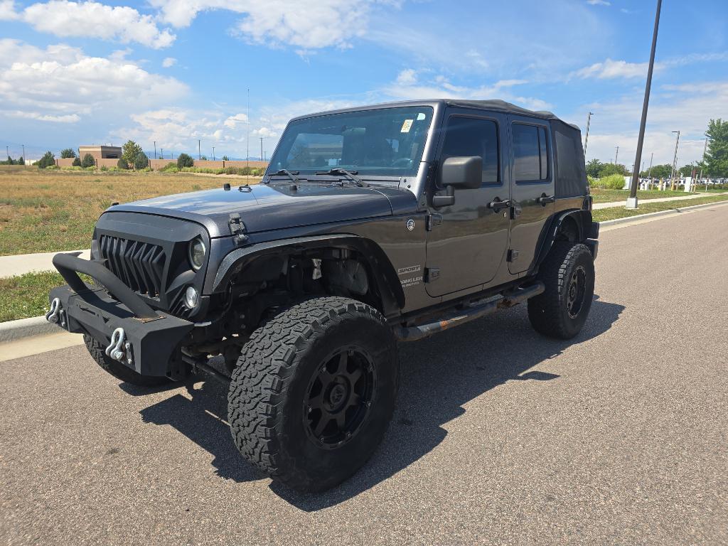 used 2014 Jeep Wrangler Unlimited car, priced at $12,493