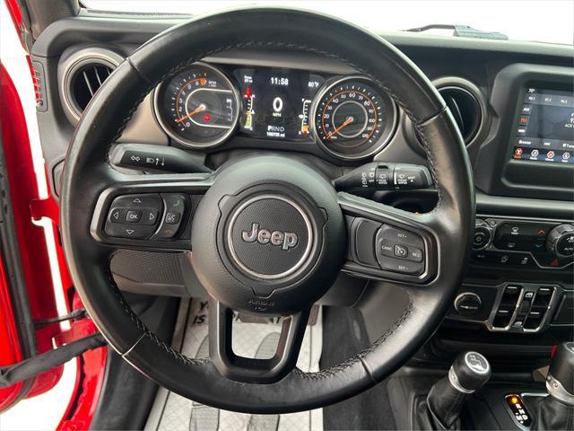 used 2021 Jeep Wrangler car, priced at $25,434