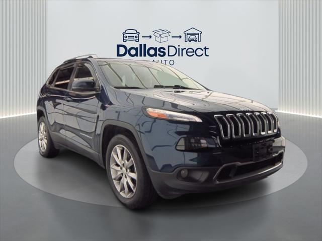 used 2018 Jeep Cherokee car, priced at $13,497