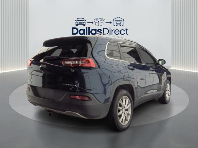 used 2018 Jeep Cherokee car, priced at $13,497