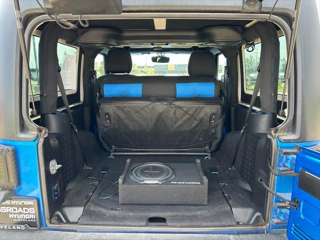 used 2015 Jeep Wrangler car, priced at $19,389