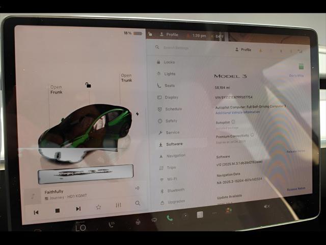 used 2023 Tesla Model 3 car, priced at $24,495