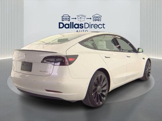 used 2022 Tesla Model 3 car, priced at $27,156