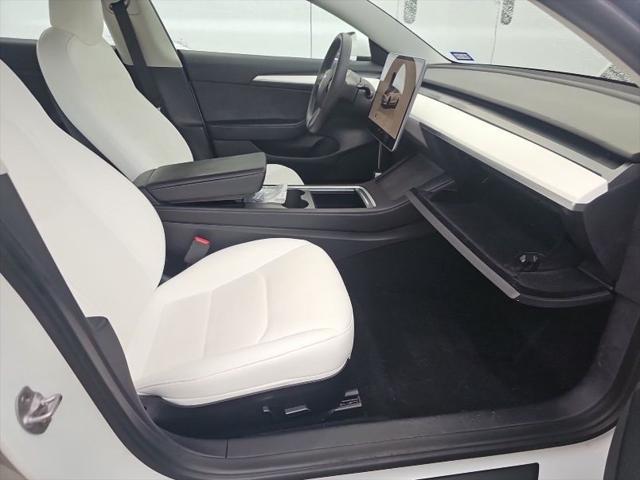 used 2022 Tesla Model 3 car, priced at $27,156