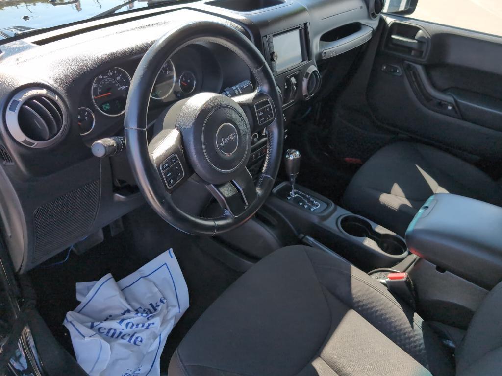 used 2014 Jeep Wrangler Unlimited car, priced at $19,055