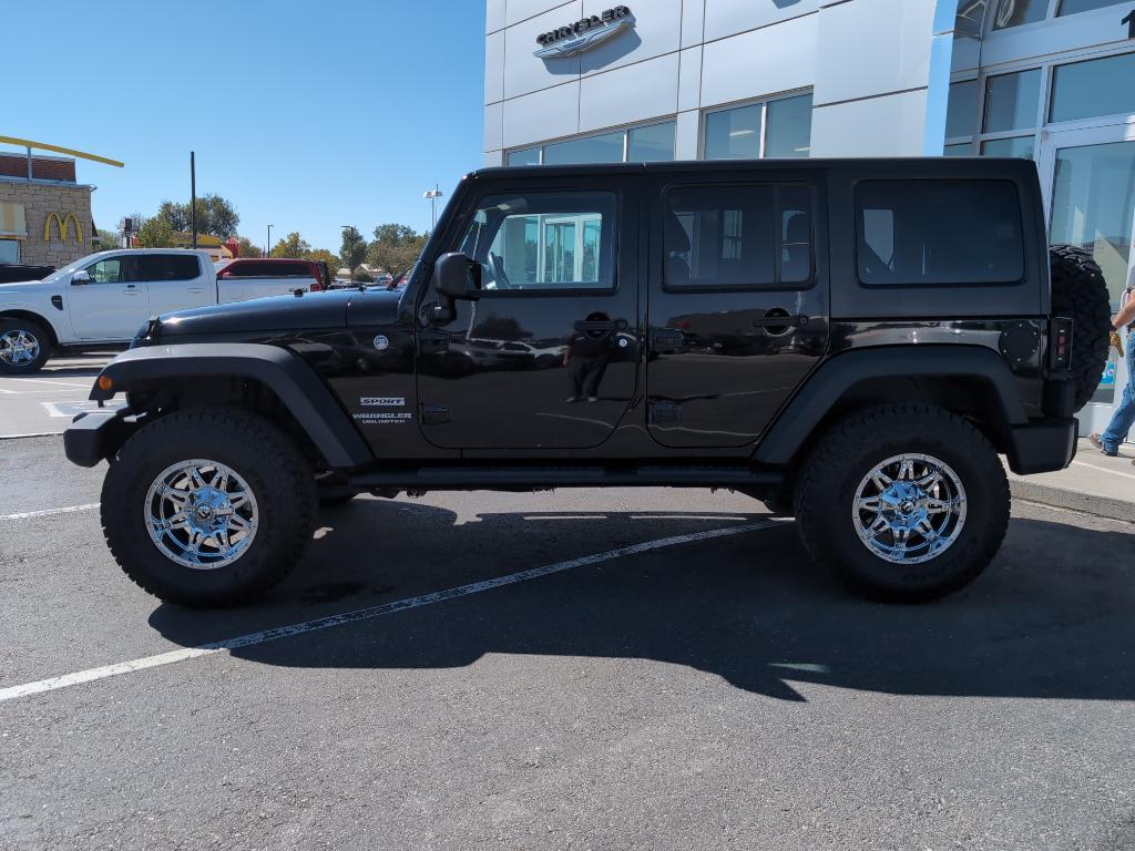 used 2014 Jeep Wrangler Unlimited car, priced at $19,055