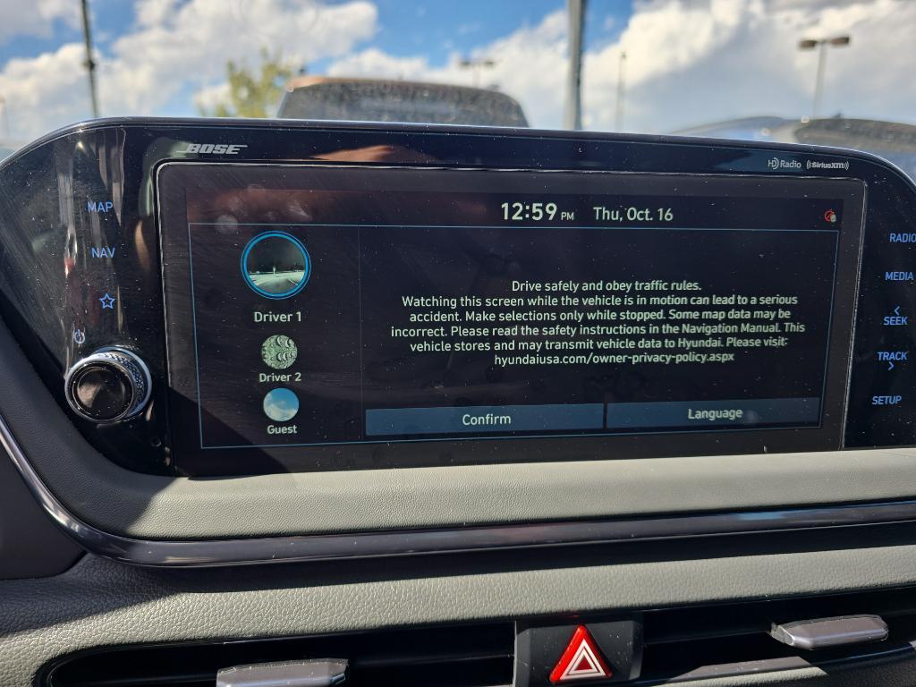 used 2021 Hyundai Sonata car, priced at $22,452